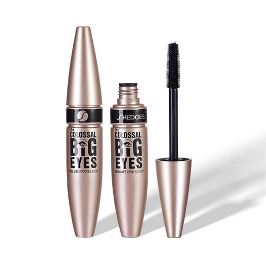 SHEDOES Waterproof Mascara — Volumizing, Quick-Dry, Non-Smudge Eye Black New