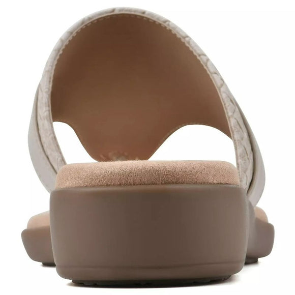 Cliffs by White Mountain Women's 7 & 8 White Benedict Comfort Sandals NWT