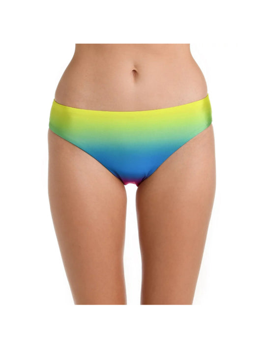 La Blanca Women's 10 Ombre Multicolor Setting Sun Basic Hipster Bottoms NWT