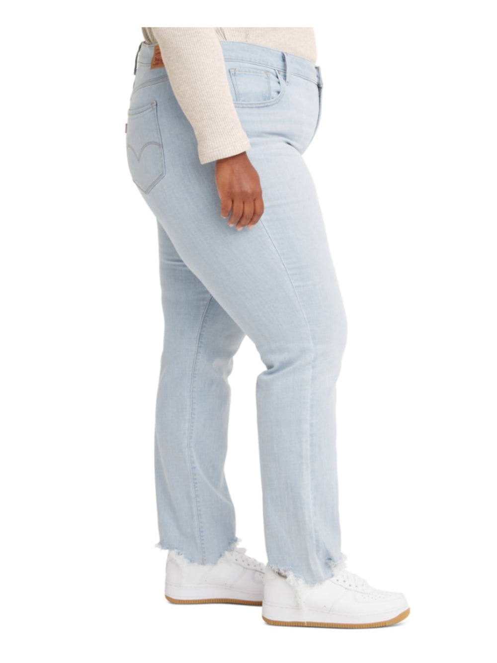 Levi's Plus Size 24W 724 High-Rise Straight Leg Light Wash Jeans NWT