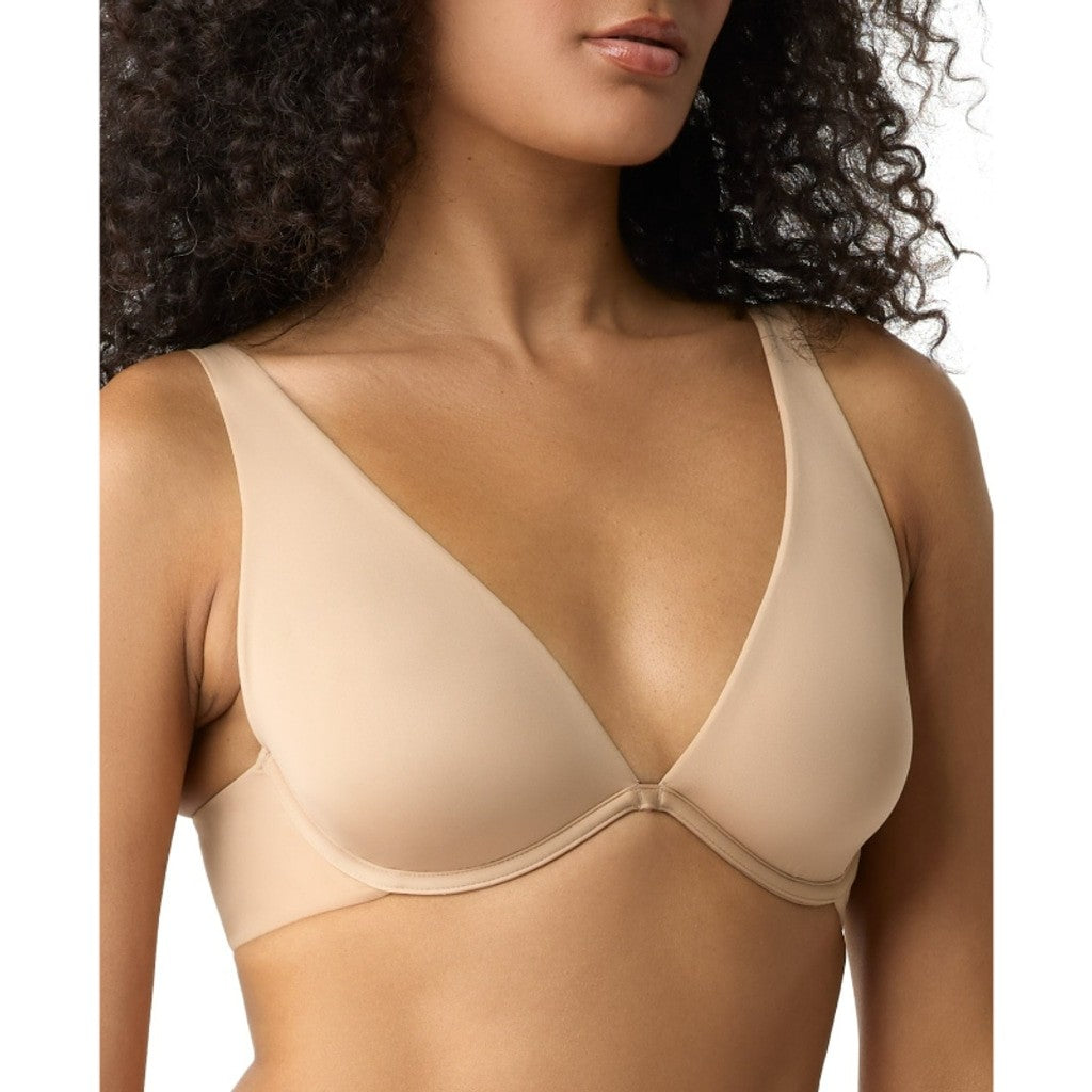 GAP Women's Beige Everyday Essentials Full-Coverage Unlined Bra NWT