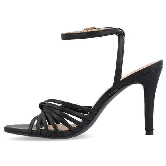 Journee Collection Women's 9.5 Black Vanita Stiletto Heeled Dress Shoes NIB