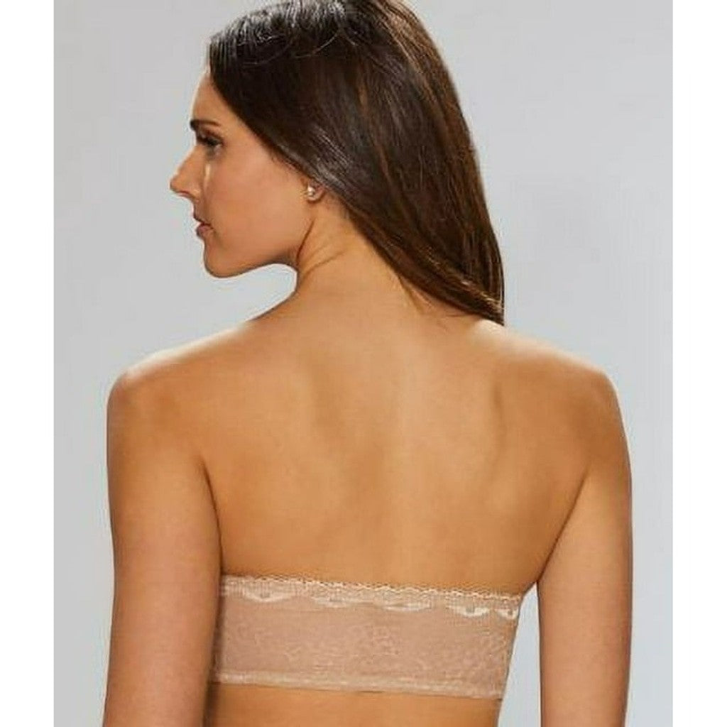 b.tempt'd by Wacoal 34DDD (34E) Beige Strapless Adjustable Lace Bra NWT