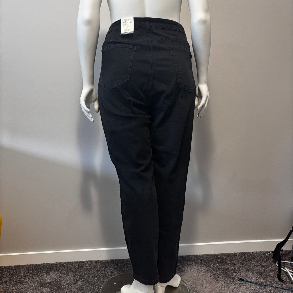 Style & Co. Women's Plus Size 22W Black High-Rise Skinny Ankle Jeans NWT