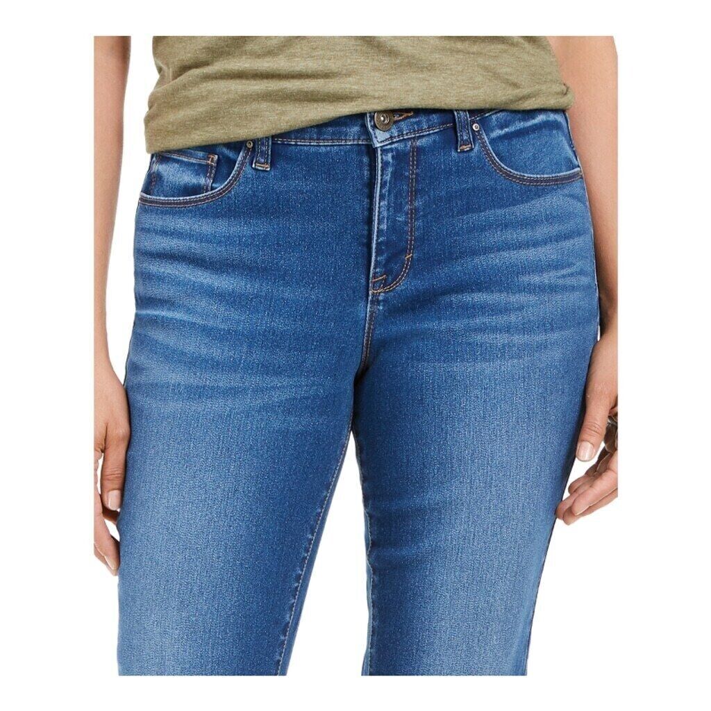 Style & Co Women's Petite Curvy-Fit Medium Wash Skinny Jeans NWT