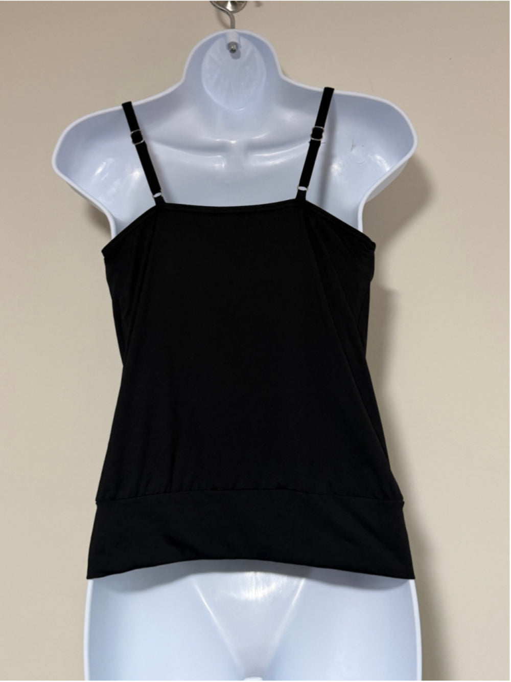 Michael Kors Women's Size XS Black Lace-Up Blouson Tankini Top NWT