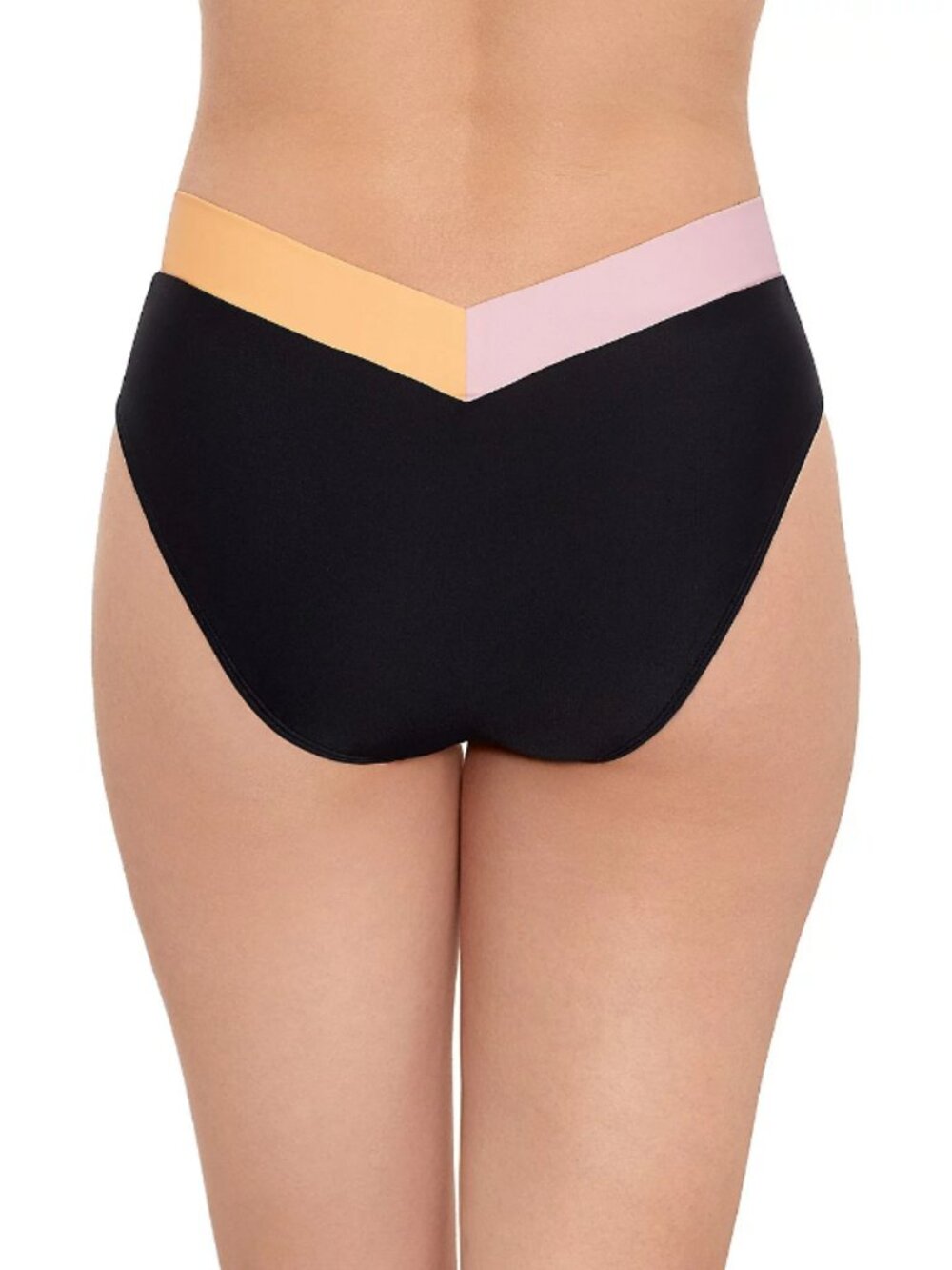 Salt + Cove Size Extra Small Black and Orange Bikini Bottoms / Swimwear NWT