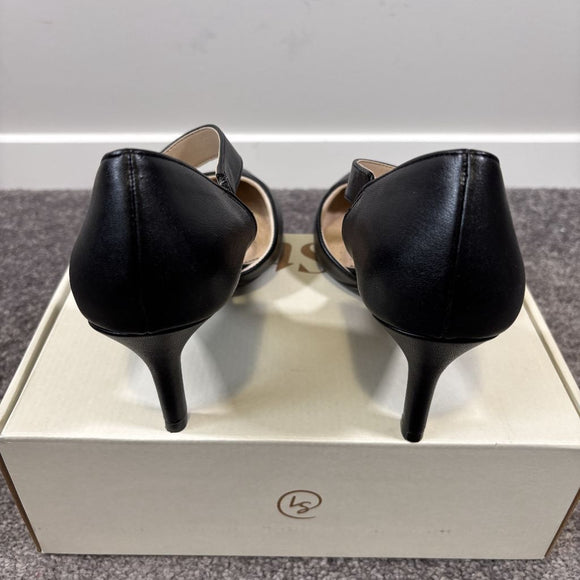 LifeStride Women's 8.5W Black Suki Asymmetrical Dress Pumps / Heels NIB
