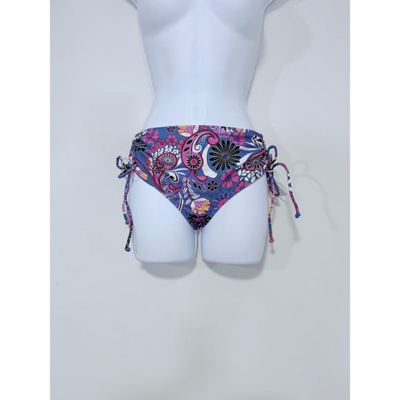 Salt + Cove Women's XS Multicolor Floral-Print High Waist Bikini Bottoms NWT