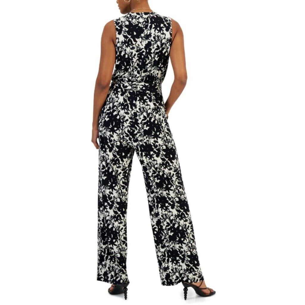 I.N.C. International Concepts Women's Size Small Printed Sleeveless Jumpsuit NWT