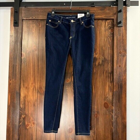 I.N.C. International Concepts Petite Mid Rise Dark Wash Skinny Jeans NWT