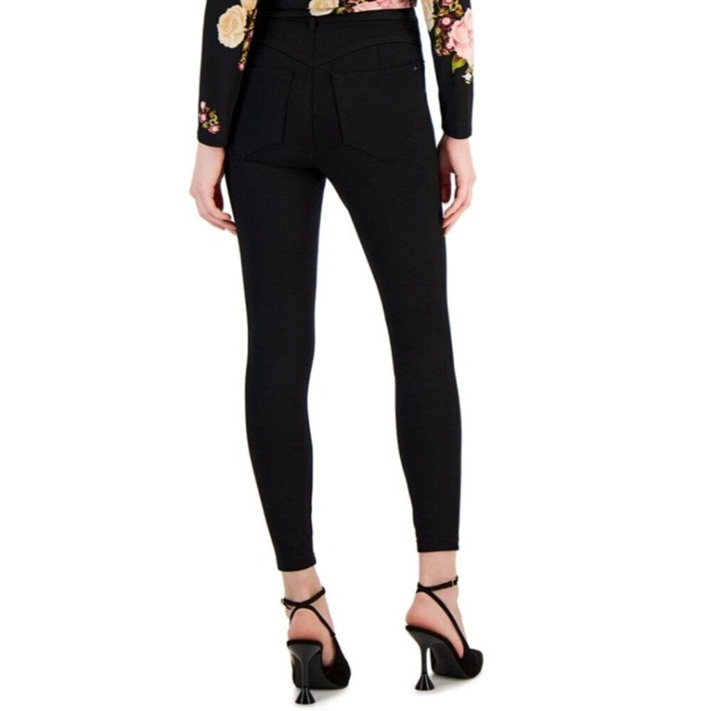 I.N.C. International Concepts 0 Petite High Waisted Curve Black Pants NWT.