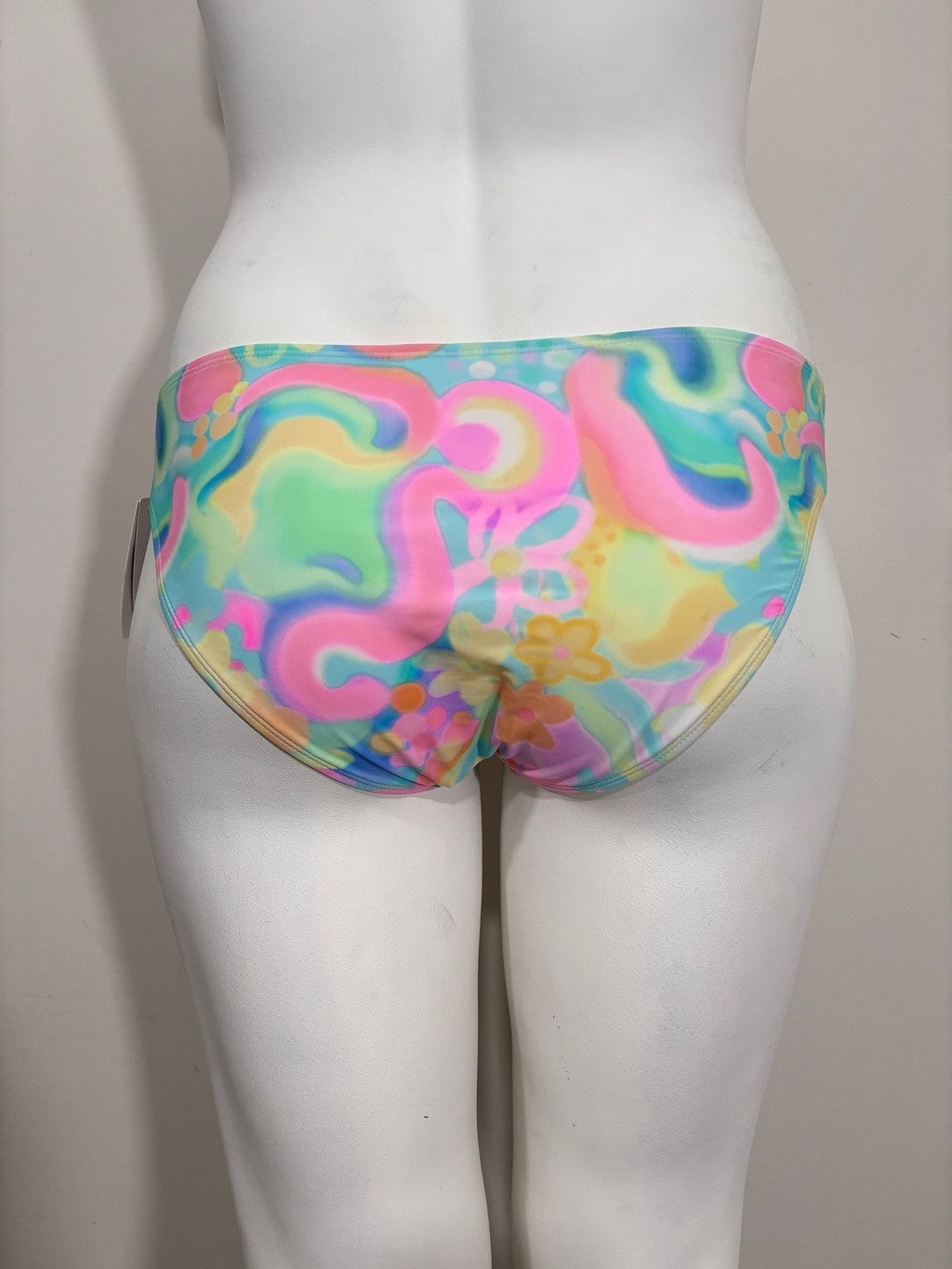 Salt + Cove Size XL Marble Multicolor Printed Bikini Bottoms NWT