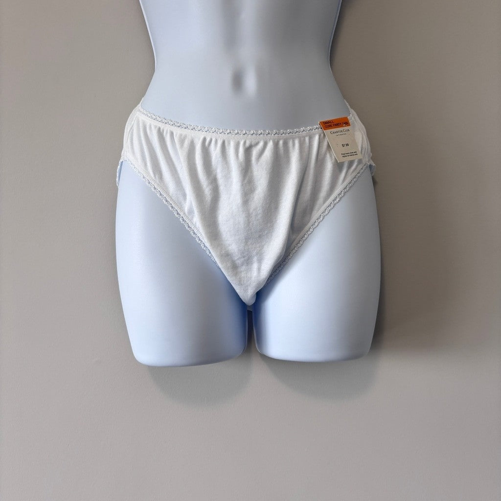Charter Club Women's Size XL 100% Cotton 3 Mix Pack of Brief Underwear NWT XL42