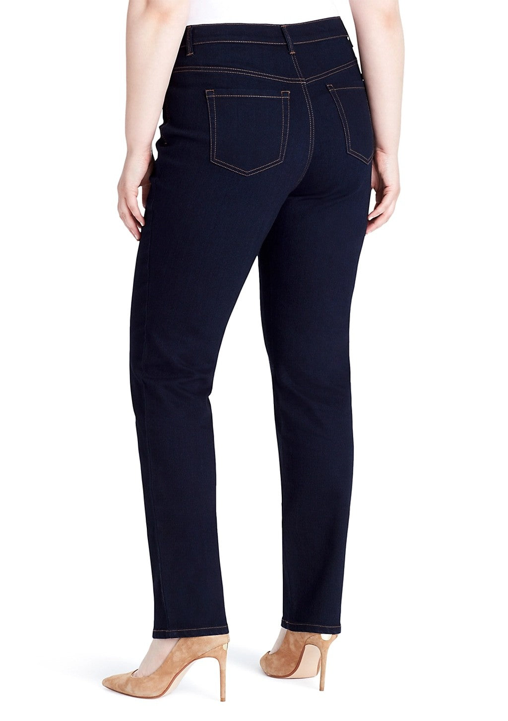 Gloria Vanderbilt Plus Size 22W Amanda Original Slimming Dark Jeans NWT