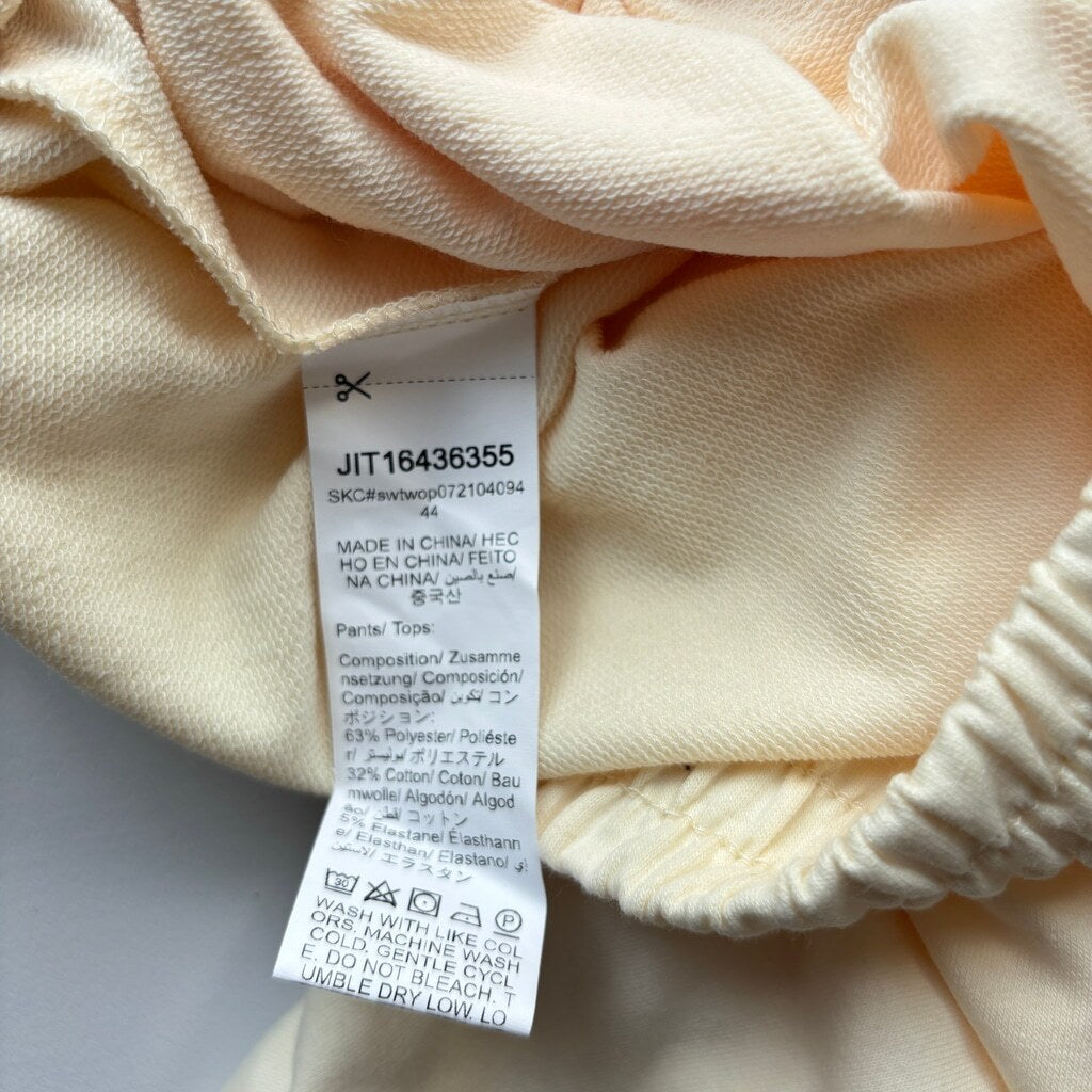 SHEIN Women's Size XS Yellow Elastic High-Waisted Athleisure Shorts NIB