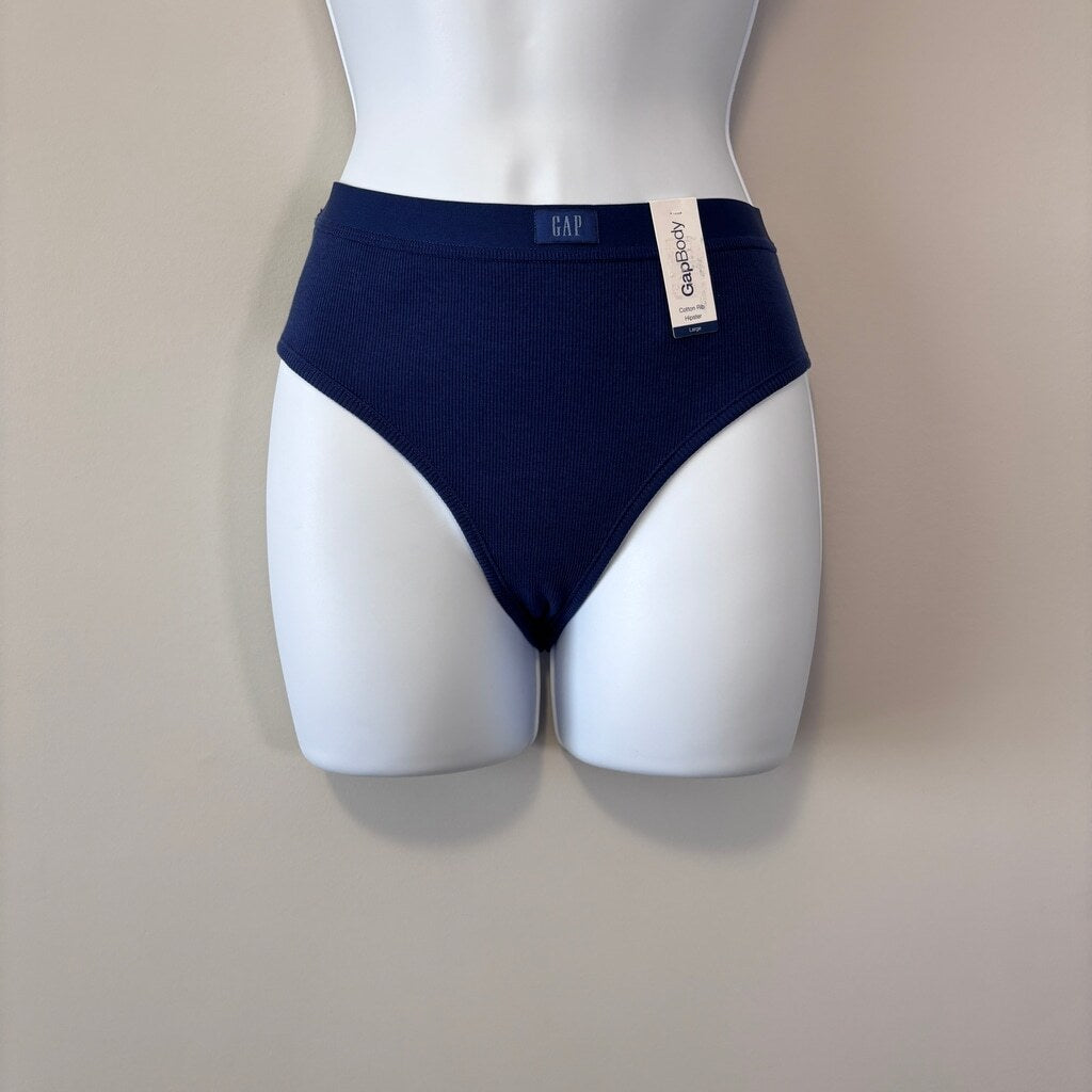 Gap Women's Large 3 Pack of Navy Underwear - Seamless Thong and Bikini NWT L26