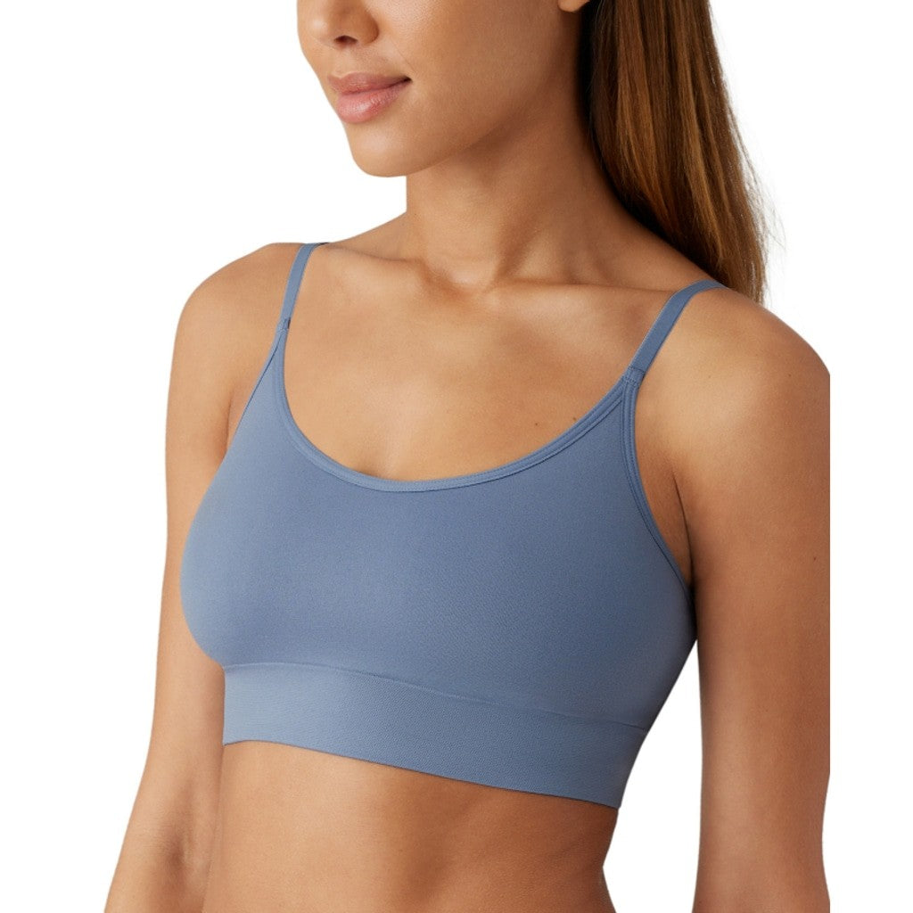 B.tempt'd by Wacoal Women's Large Blue Comfort Bralette NWT