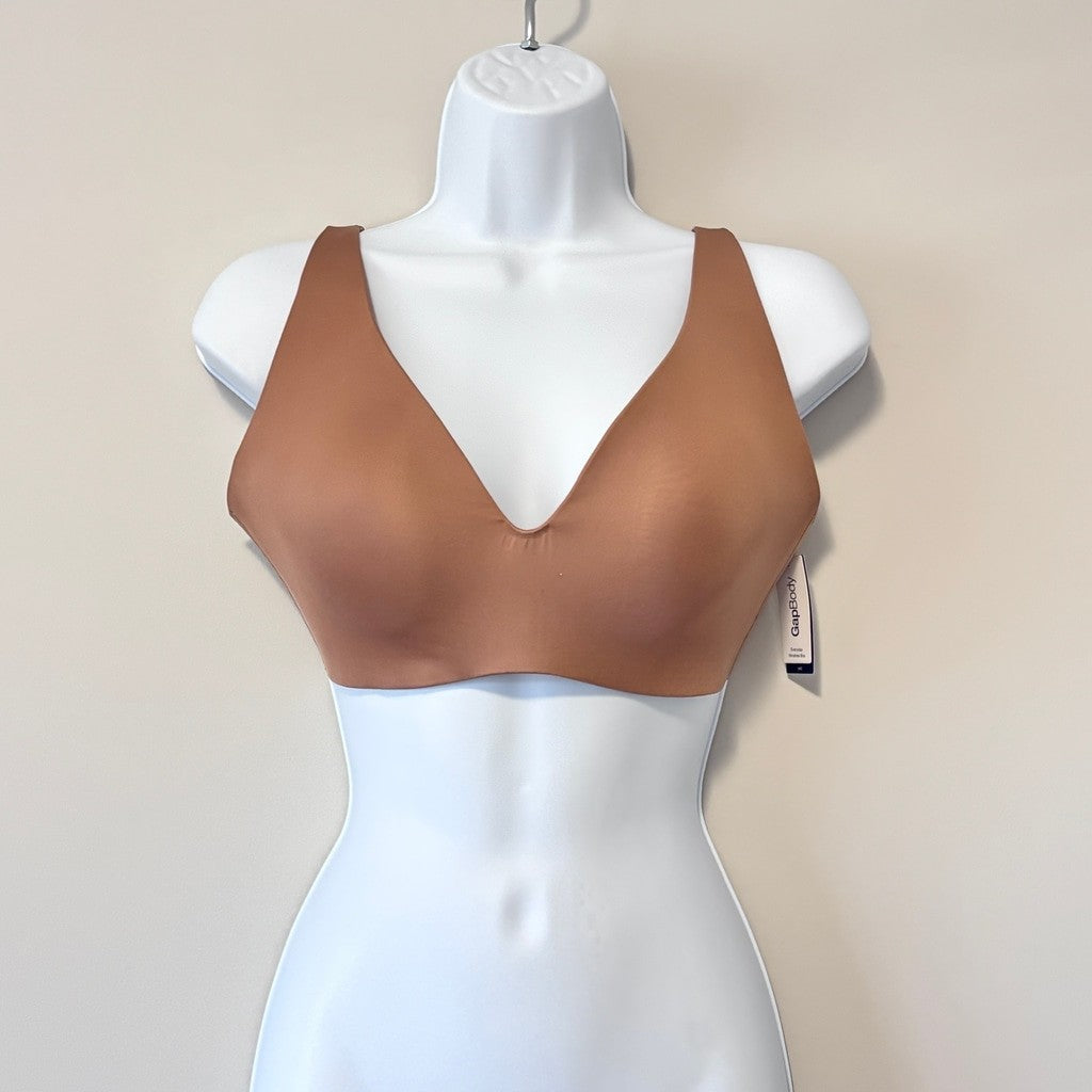 GAP GapBody Women's Size Dark Beige Everyday Essentials Wireless Bra NWT