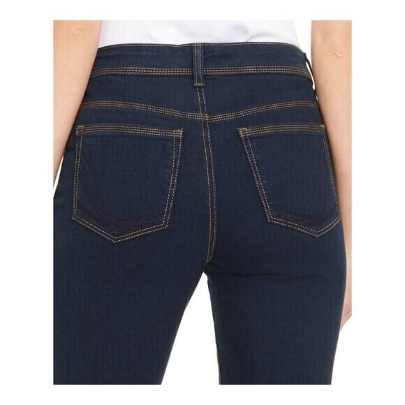 STYLE & CO High Rise Size 8L Straight Leg Dark Wash Jeans NWT