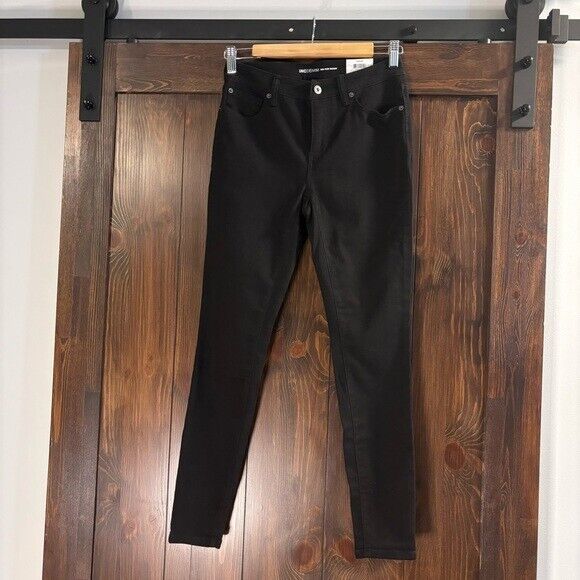 I.N.C. International Concepts Women's Petite Mid Rise Black Skinny Jeans NWT