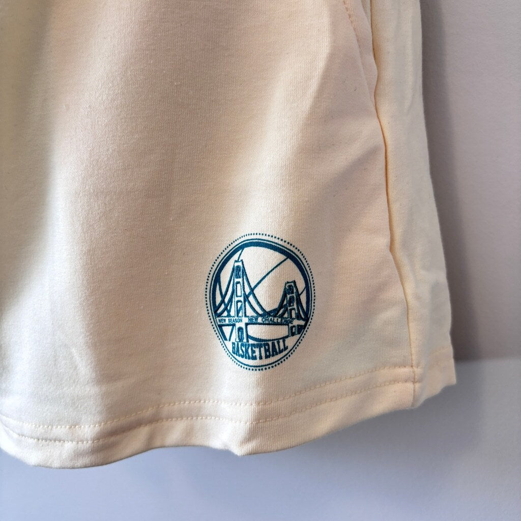 SHEIN Women's Size XS Yellow Elastic High-Waisted Athleisure Shorts NIB