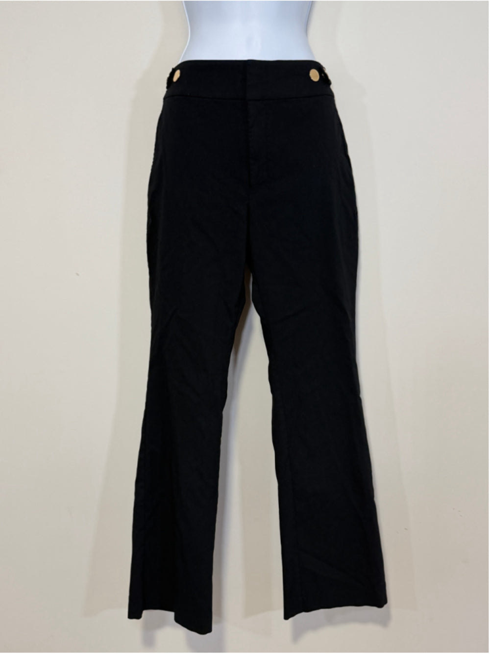 INC International Concepts Women's 8 Black Mid-Rise Bootcut Dress Pants NWT