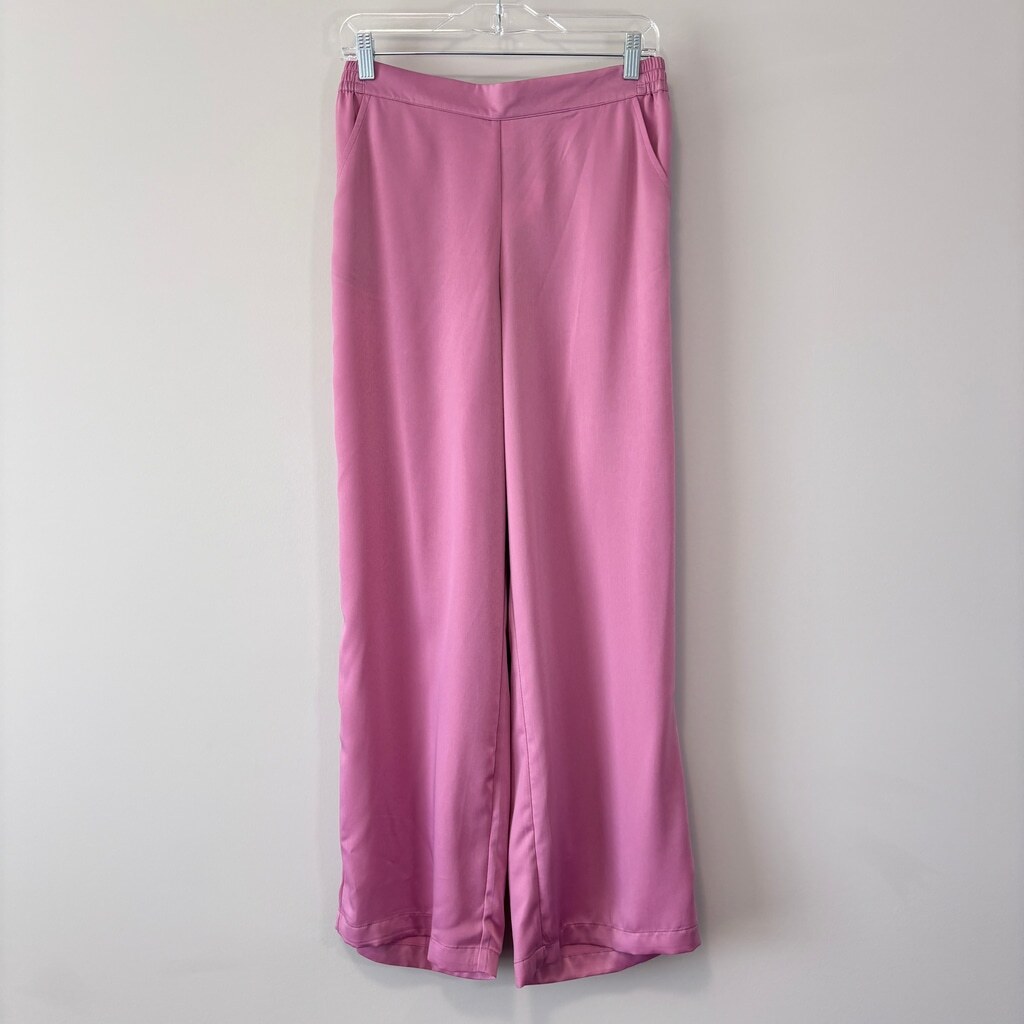 State of Day Women's Pink 2-Pc. Crepe de Chine Short-Sleeve Pajama Set NWT