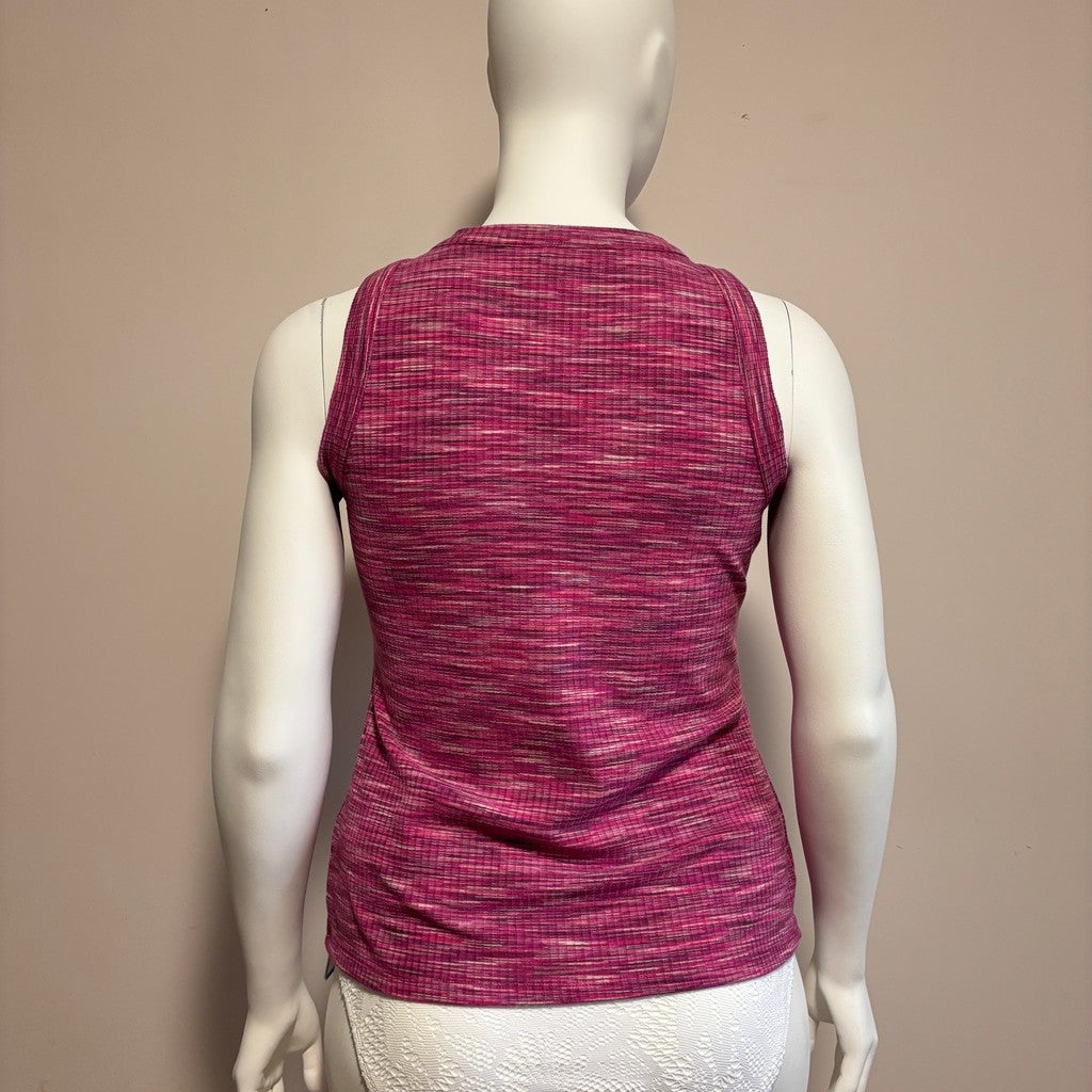 INC International Concepts Extra Large Pink Ribbed Sleeveless Tank Top NWT