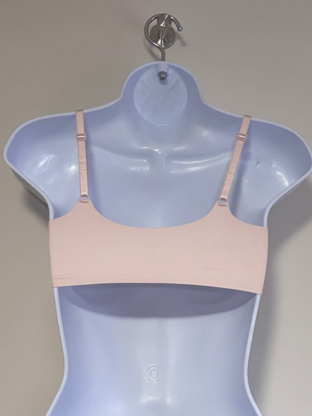 Calvin Klein XS Light Pink Seamless Invisibles Comfort Bralette NWT
