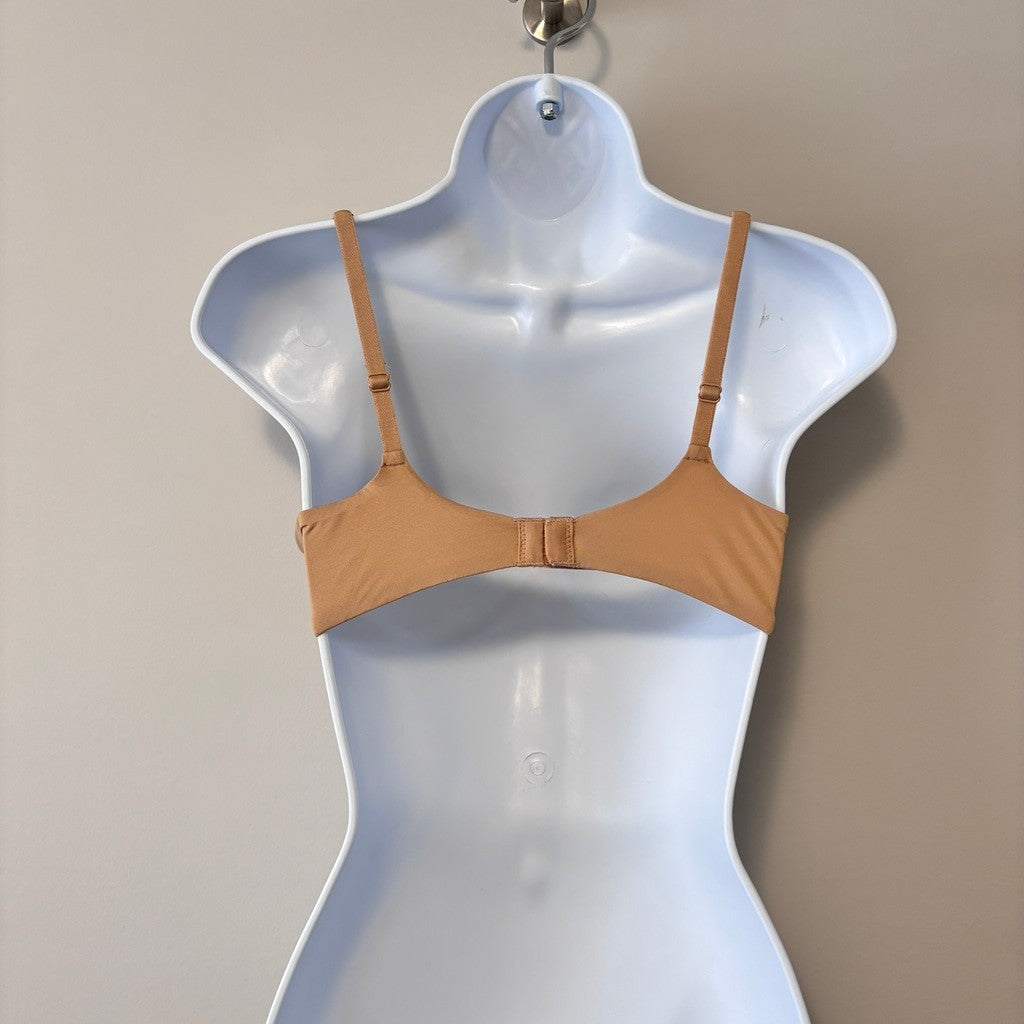 GAP Women's Beige Everyday Essentials Full-Coverage Unlined Bra NWT