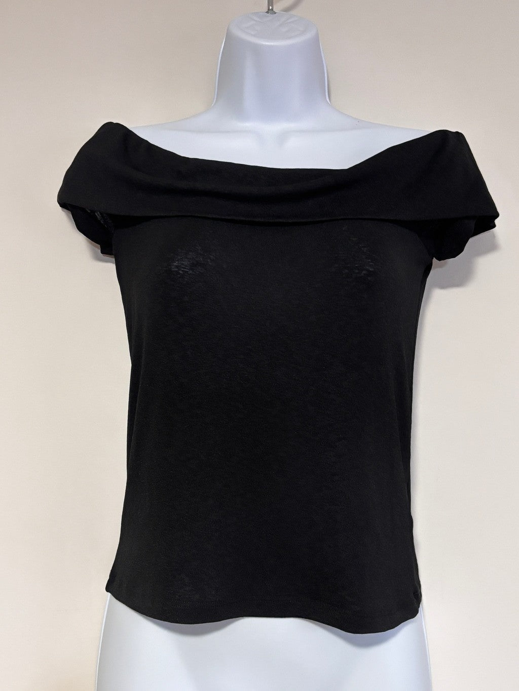 Cotton On Size Medium Off The Shoulder Top in Black NWT