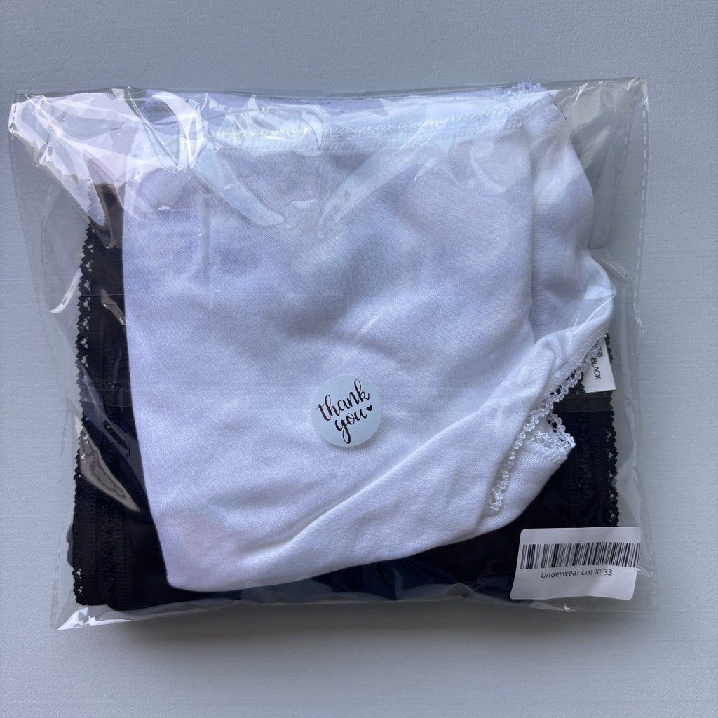 Charter Club Women's XL 100% Cotton 3 Pack of Multi Brief Underwear NWT XL33