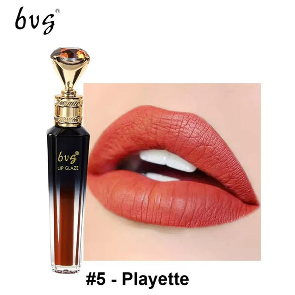BUG-A-BOO Luxury Vibrant Lip Glaze - Waterproof & Matte NIB