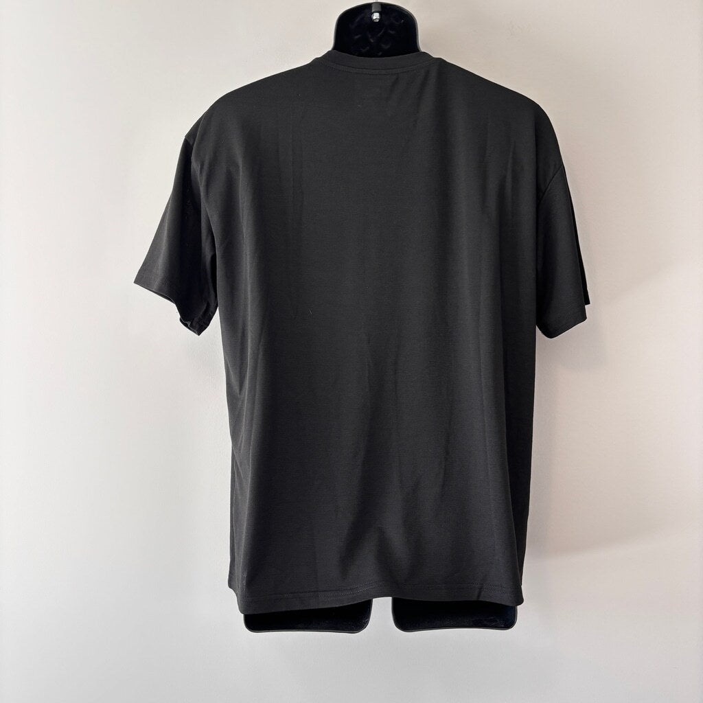 SHEIN Women's Medium Black NYC T-Shirt Brooklyn Bridge Oversized Boxy Tee NIB