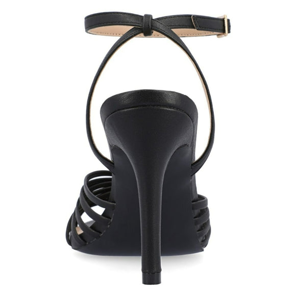 Journee Collection Women's 9.5 Black Vanita Stiletto Heeled Dress Shoes NIB