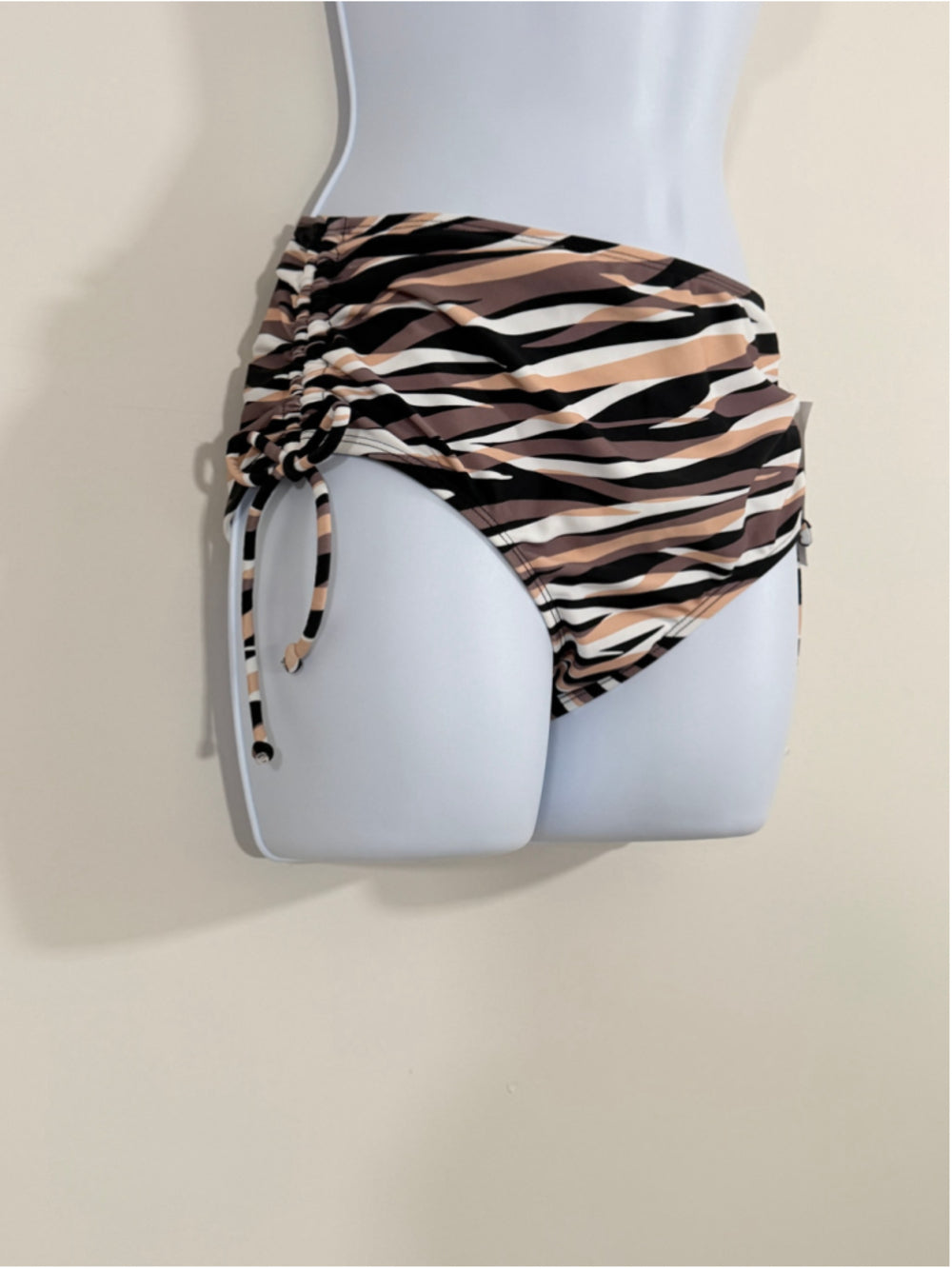 Salt + Cove Multicolor Striped Side-Tie Bikini Bottoms NWT