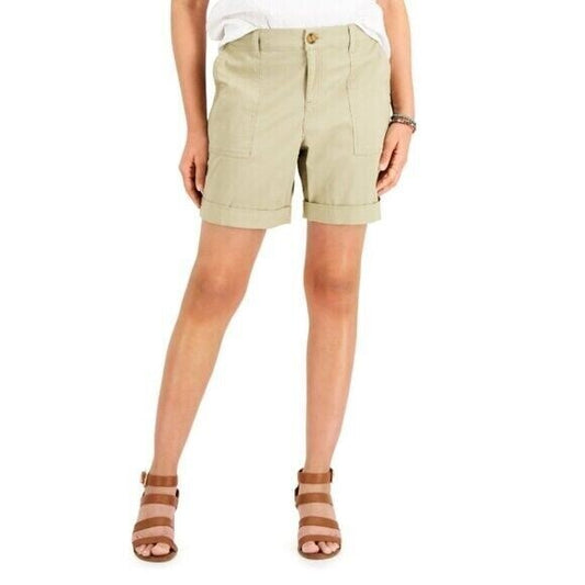 Style & Co. Women's Rolled Cuff Bermuda Shorts NWT.