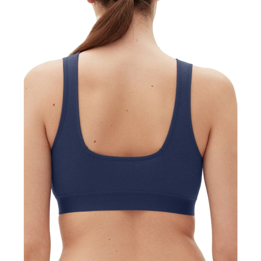 GAP GapBody Women's Extra Small Navy Logo Comfort Bralette / Sports Bra NWT