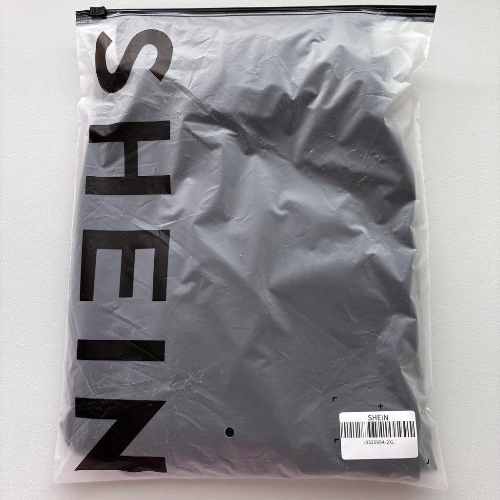 Shein Women's XXL Straight Leg Black Dress Pants w/ Elastic Waistband NIB