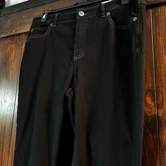 I.N.C. International Concepts Women's Petite Mid Rise Black Skinny Jeans NWT