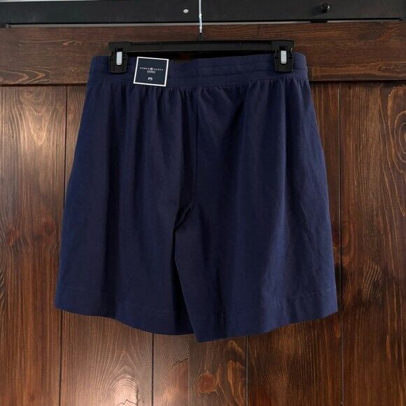 Karen Scott Casual Navy Blue Knit Shorts NWT