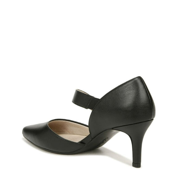 LifeStride Women's 8.5W Black Suki Asymmetrical Dress Pumps / Heels NIB