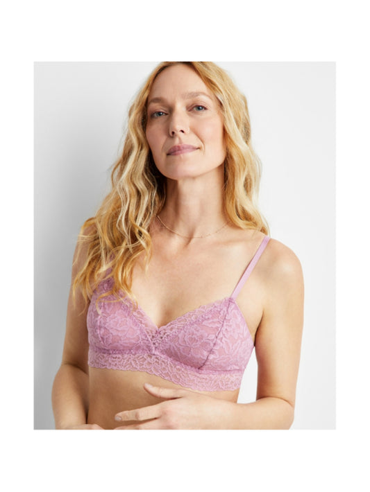 State of Day Women's Pink / Purple Lace Bralette NWT