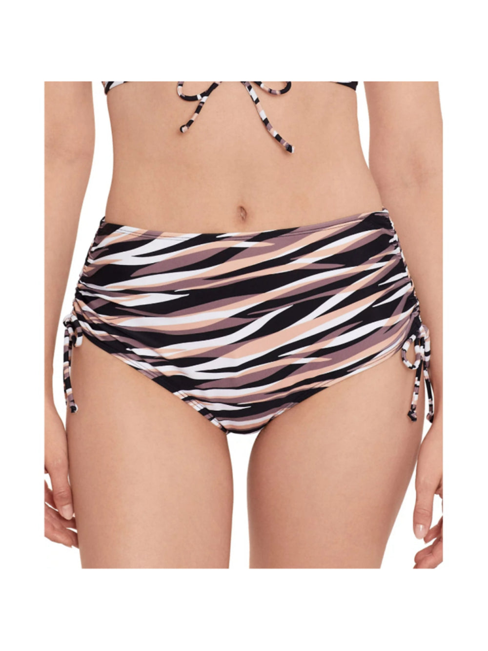 Salt + Cove Multicolor Striped Side-Tie Bikini Bottoms NWT