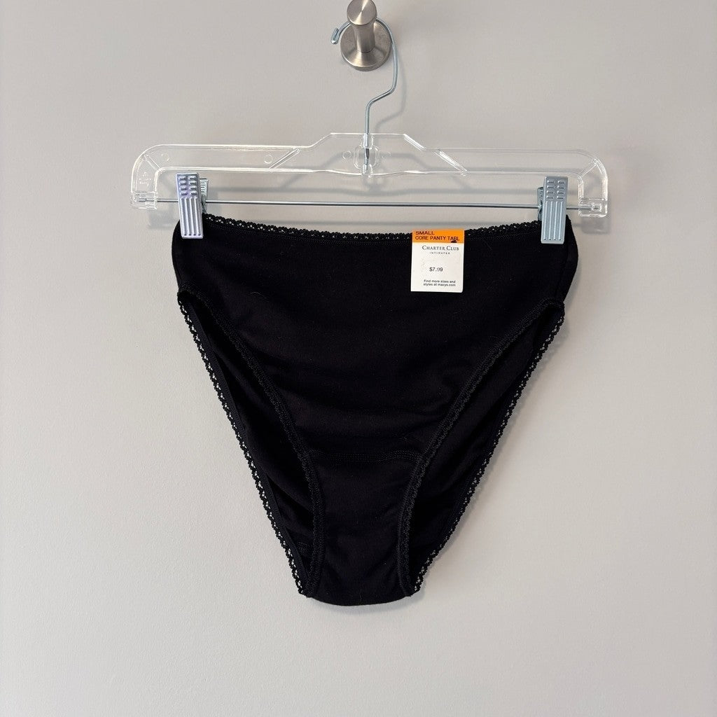 Charter Club Women's Medium 100% Cotton 3 Pack of Multi Brief Underwear NWT M52