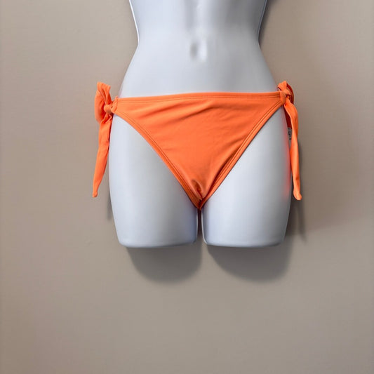 Salt + Cove Size Large Bright Orange Side Tie Bikini Bottoms NWT