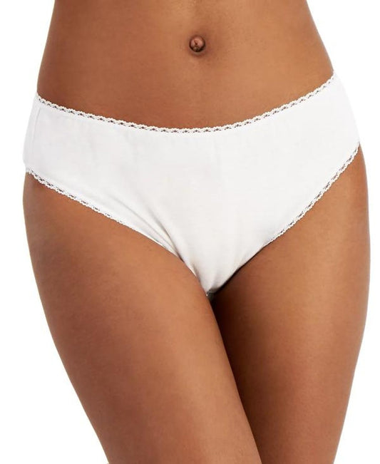 Charter Club Women's XXL White 100% Cotton 3 Pack of Brief Underwear NWT XXL34