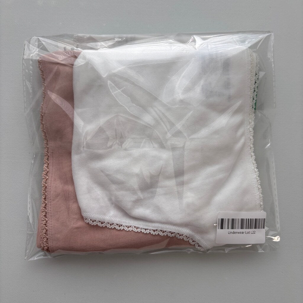 Charter Club Women's Large 100% Cotton 3 Mix Pack of Brief Underwear NWT L22