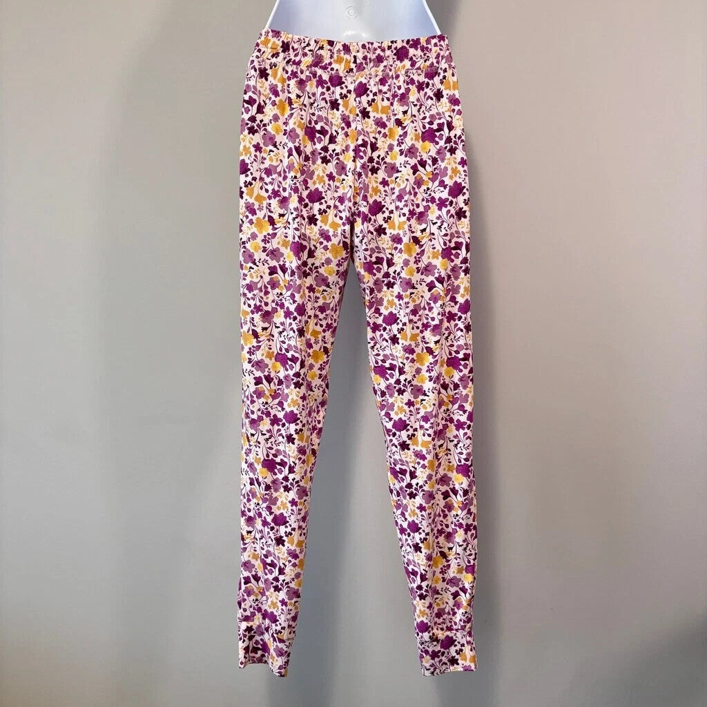 State of Day Women's Pink Floral Soft Jogger Pajama Pants NWT